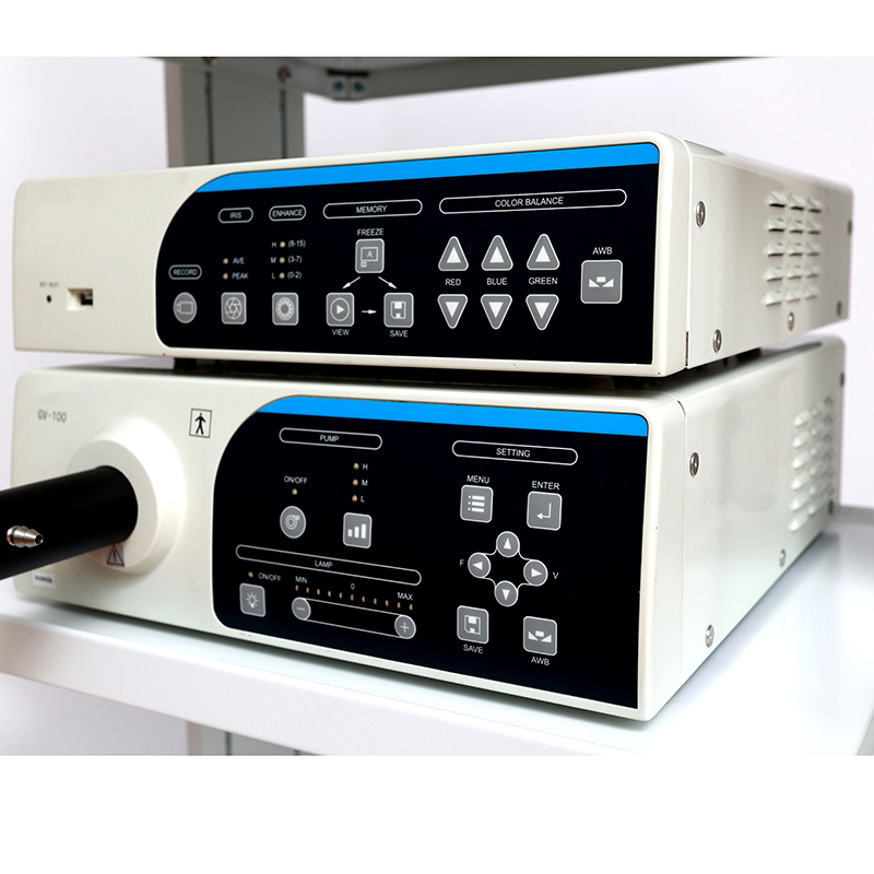 Endoscopy for Clinic Flexible Video Gastrointestinal Endoscope Camera System with Light Source