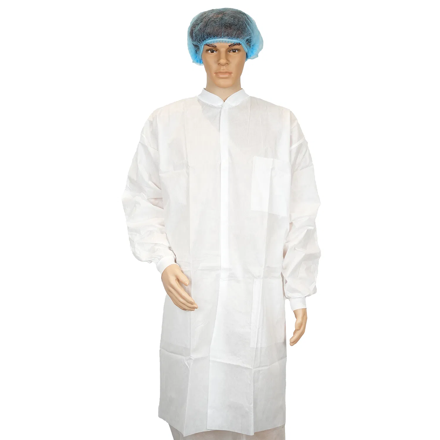 Disposable Non-Woven Spp/SMS/Microporous Lab Coats