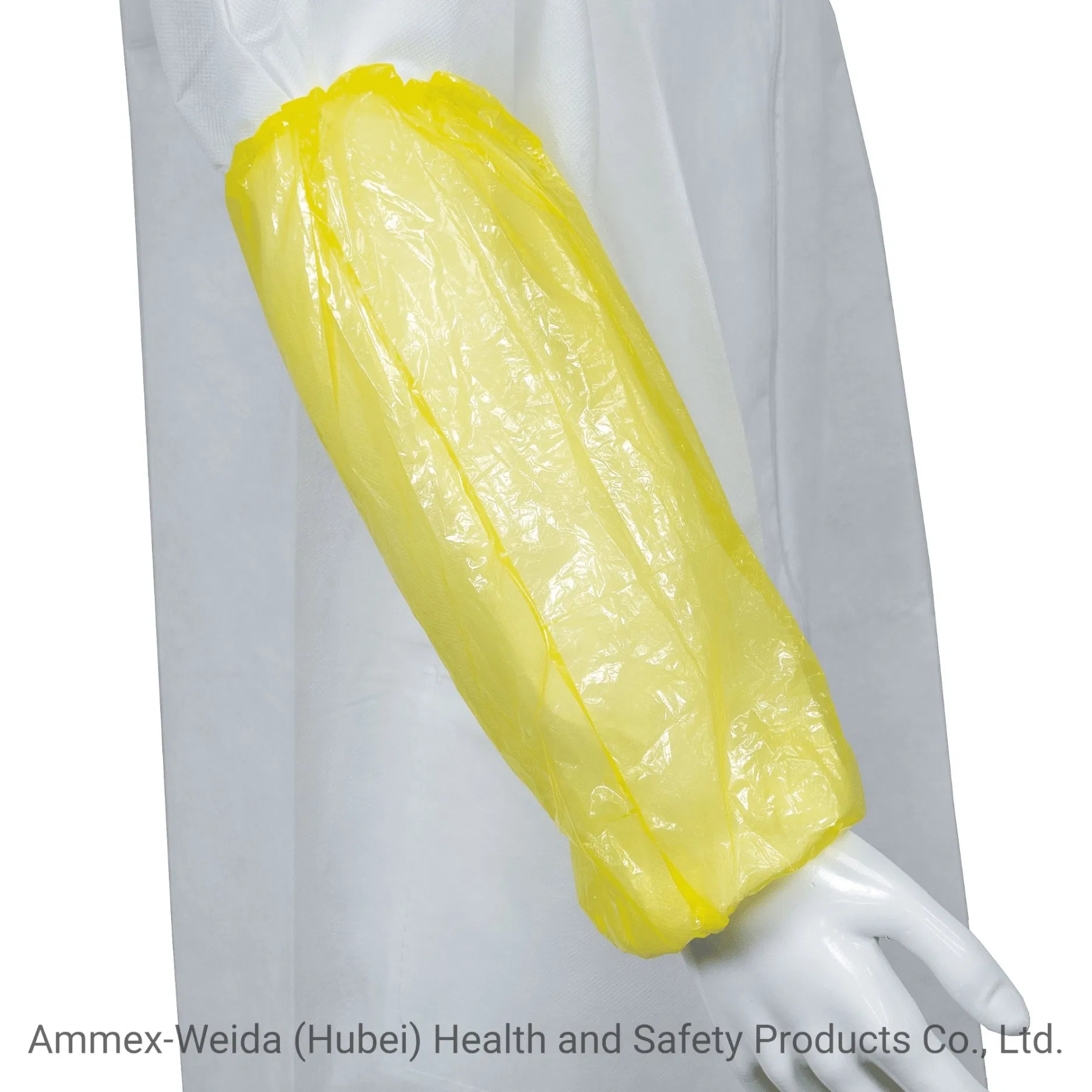 Single Use PE Plastic Armsleeves for Kitchen with Various Color/Disposable Use Colorful PE Oversleeves