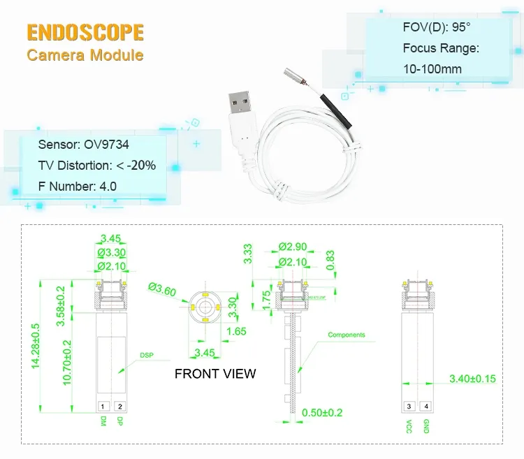 Endoscope Camera Module Details