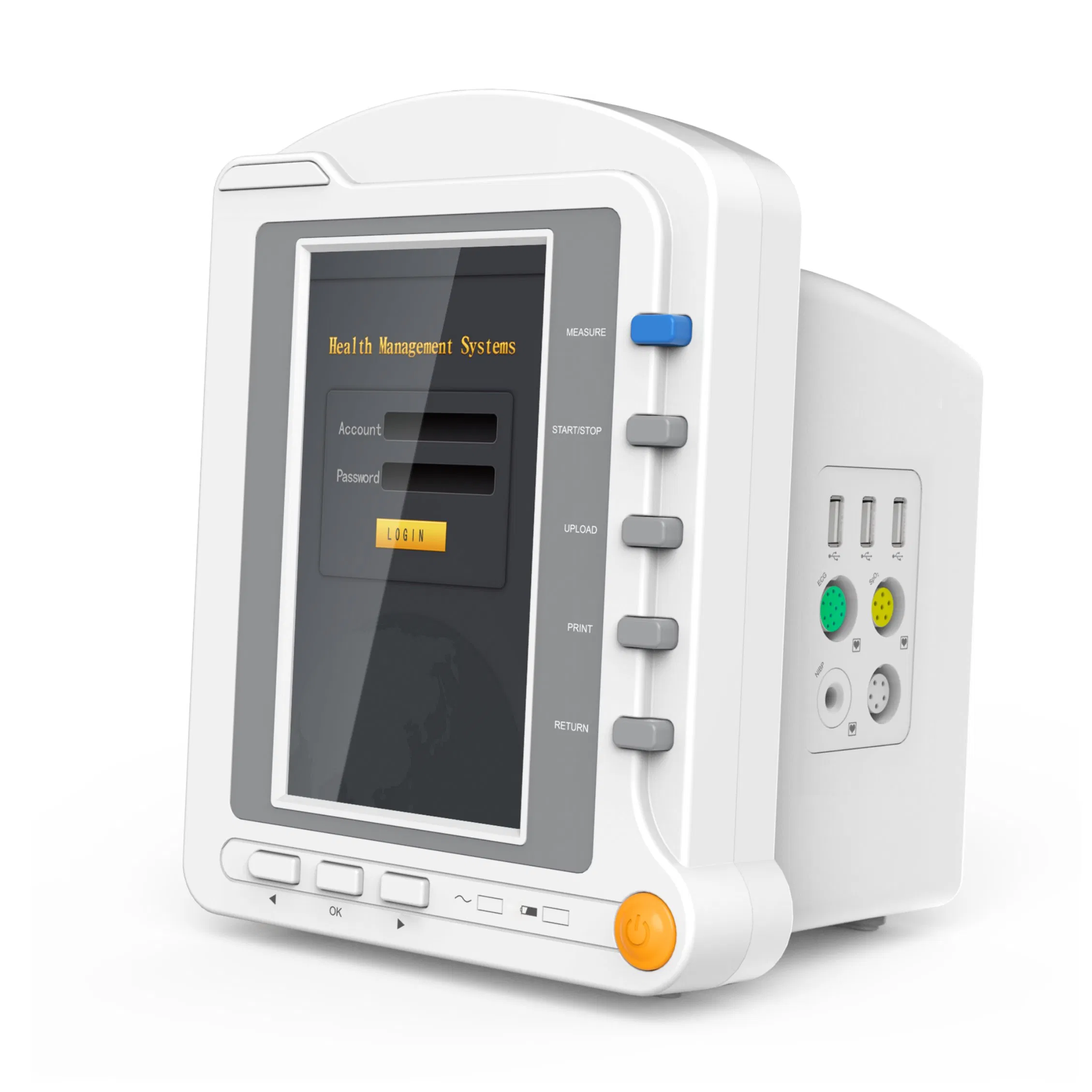 Portable Patient Monitoring System by Contec Cms6500 for Healthcare