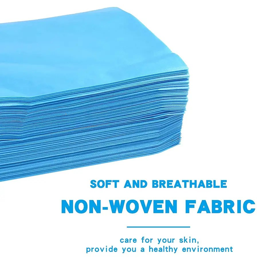 SJ Non Woven Disposable Medical/Spa/Hotel/Hospital Bed Cover Disposable Massage Hospital Tattoo Bed Sheet
