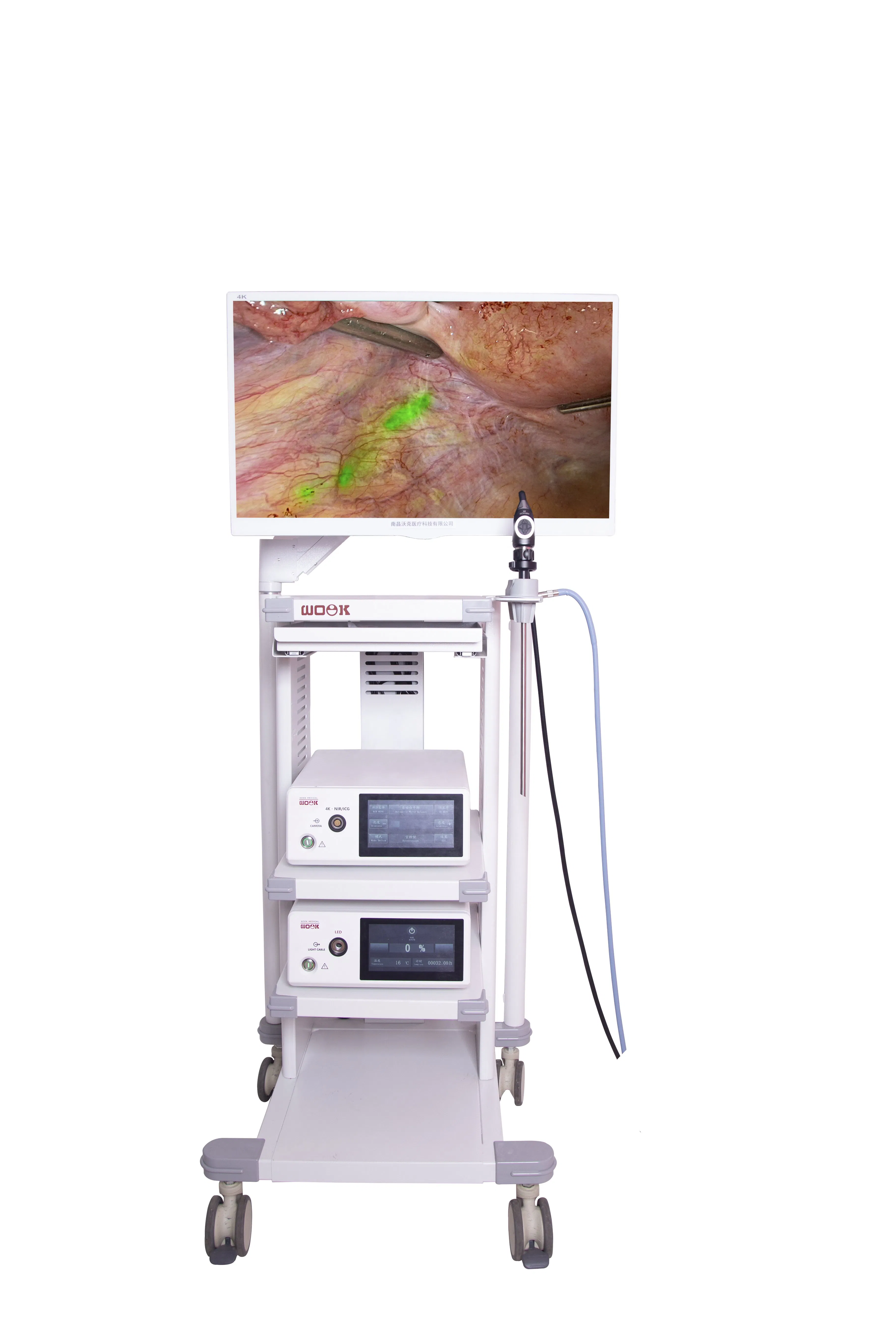 Favorable Price 4K Fluorescence Endoscopy Cart HD Video Camera Laparoscope System