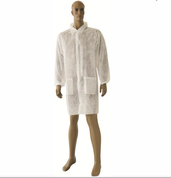 Safety Protective/Disposable/Non Woven Lab Coat