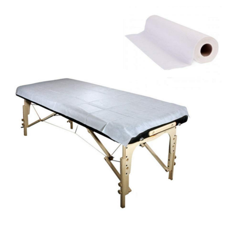 Massage Table Paper Couch Roll Disposable Hospital PP Nonwoven Bed Sheet Roll