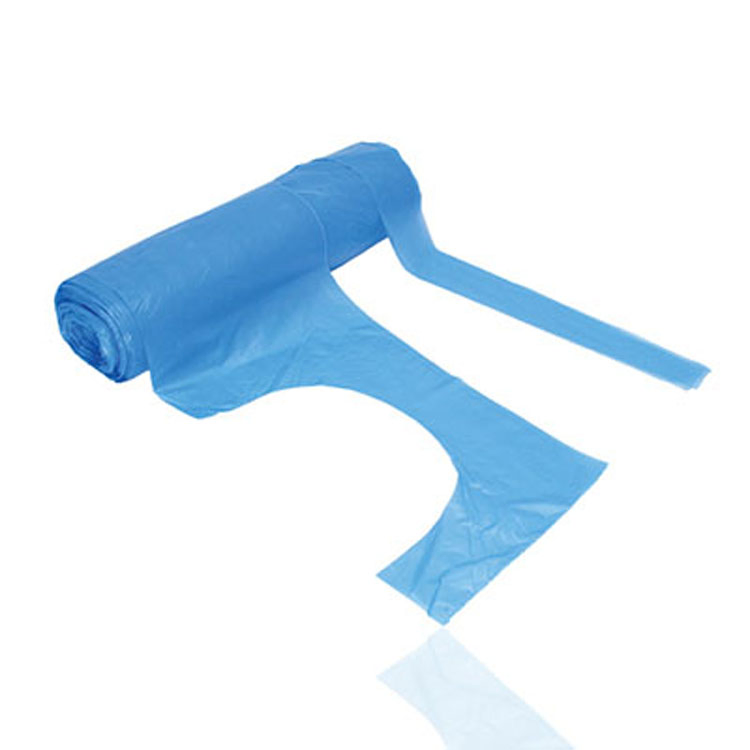 Food GMP Disposable White Disposable Waterproof Apron