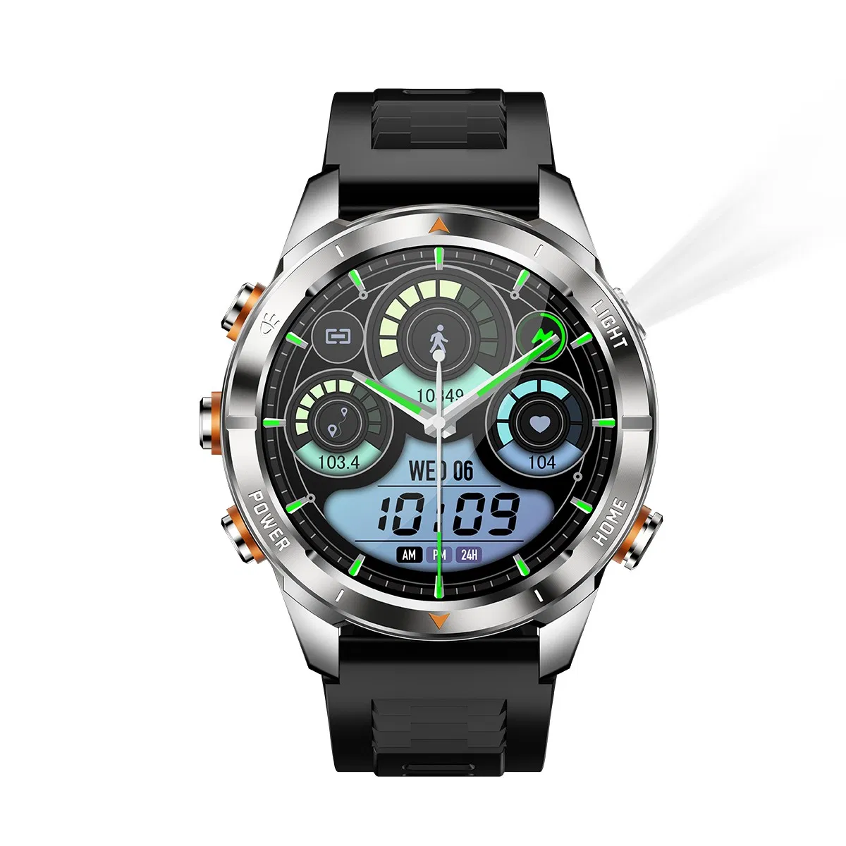 The latest China manufacture IPX8-3ATM waterproof promotion gift bluetooth smart bracelet with heart rate blood oxygen monitoring KT80