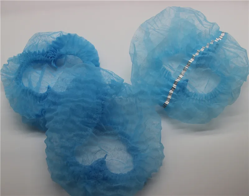 Disposable White Bouffant Cap