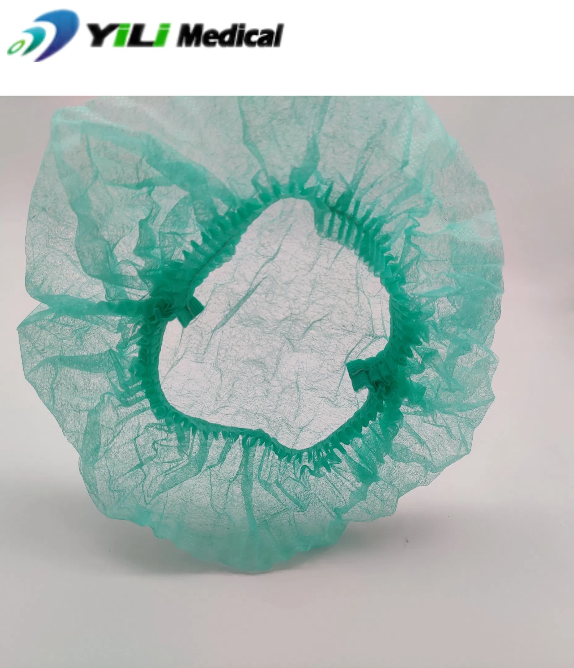 Nurse Cap Custom Medical Disposable Blue Bouffant Non Woven Caps Medical Surgical Cap 18' 19' 20' 21' 24'