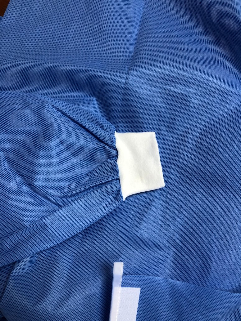 Disposable Surgical Medical PP PE SMS Dust Proof Surgical Isolation Gown for Doctors