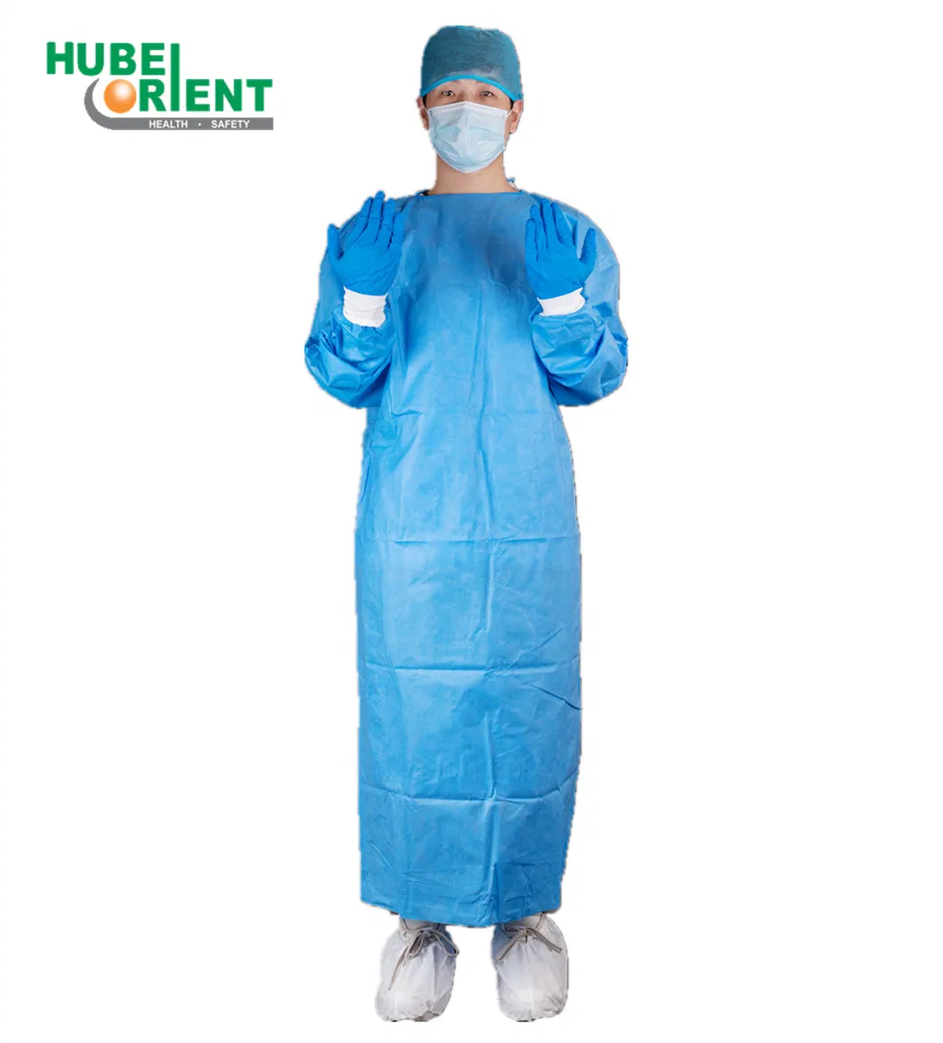 FDA 510 (K) AAMI PB70: 2012 Level-3 SMS Disposable Surgical Gown