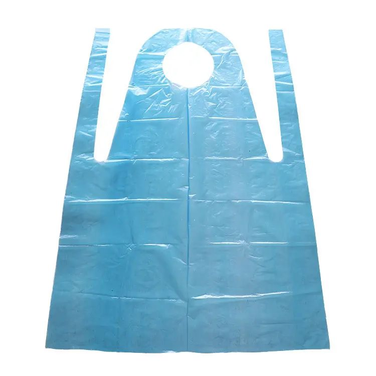 Custom Transparent PE Wholesales Disposable HDPE LDPE Waterproof Apron