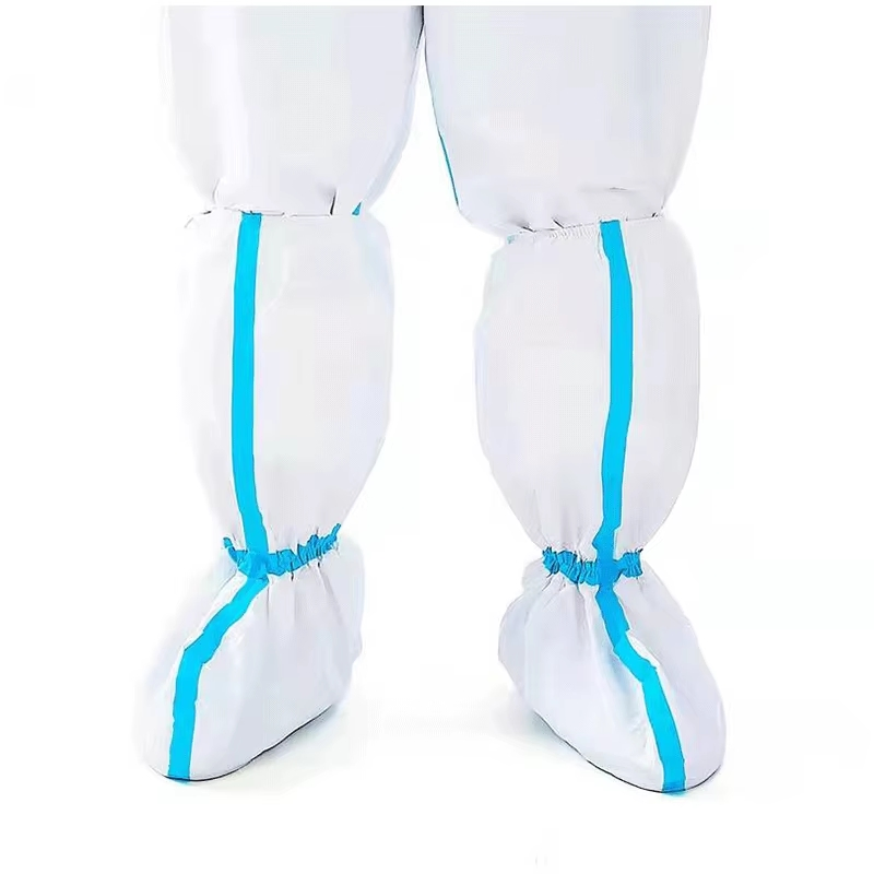Waterproof Non Woven PE Factory Direct Wholesale Disposable Medical PP Shoe Cover / Boot Covers PPE Safety Boots