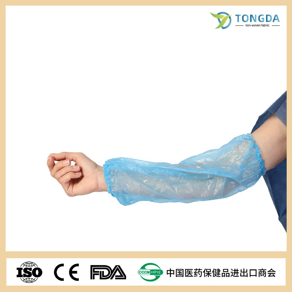 OEM Disposable PE Plastic Waterproof Sleeve Cover single use oversleeves