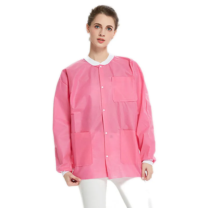 Disposable Lab Coat Detail 2