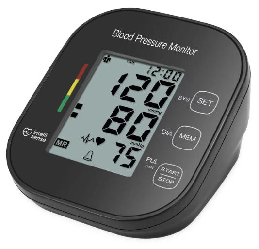 Arm Electronic Blood Pressure Monitor Automatic Digital Device