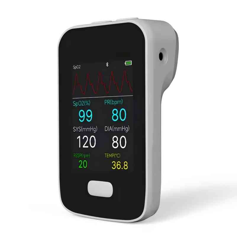 Medical Hospital Portable Handheld Multiparameter Patient Monitor SpO2 Monitoring System