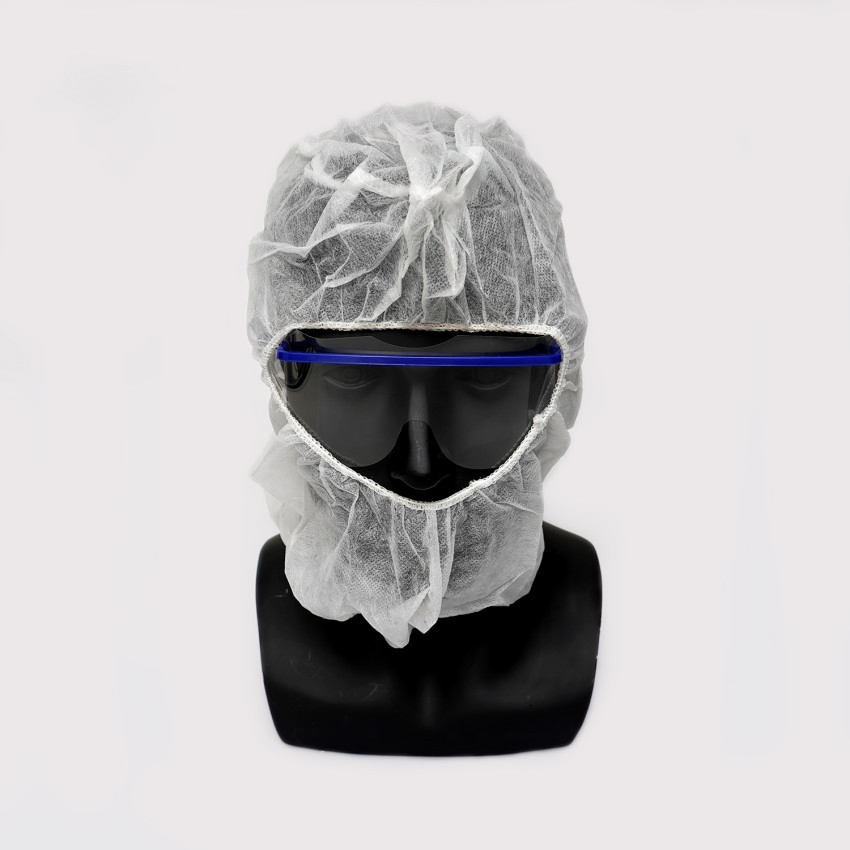 Disposable Bouffant Cap Non-Woven Head Cover for Industrial Workshop