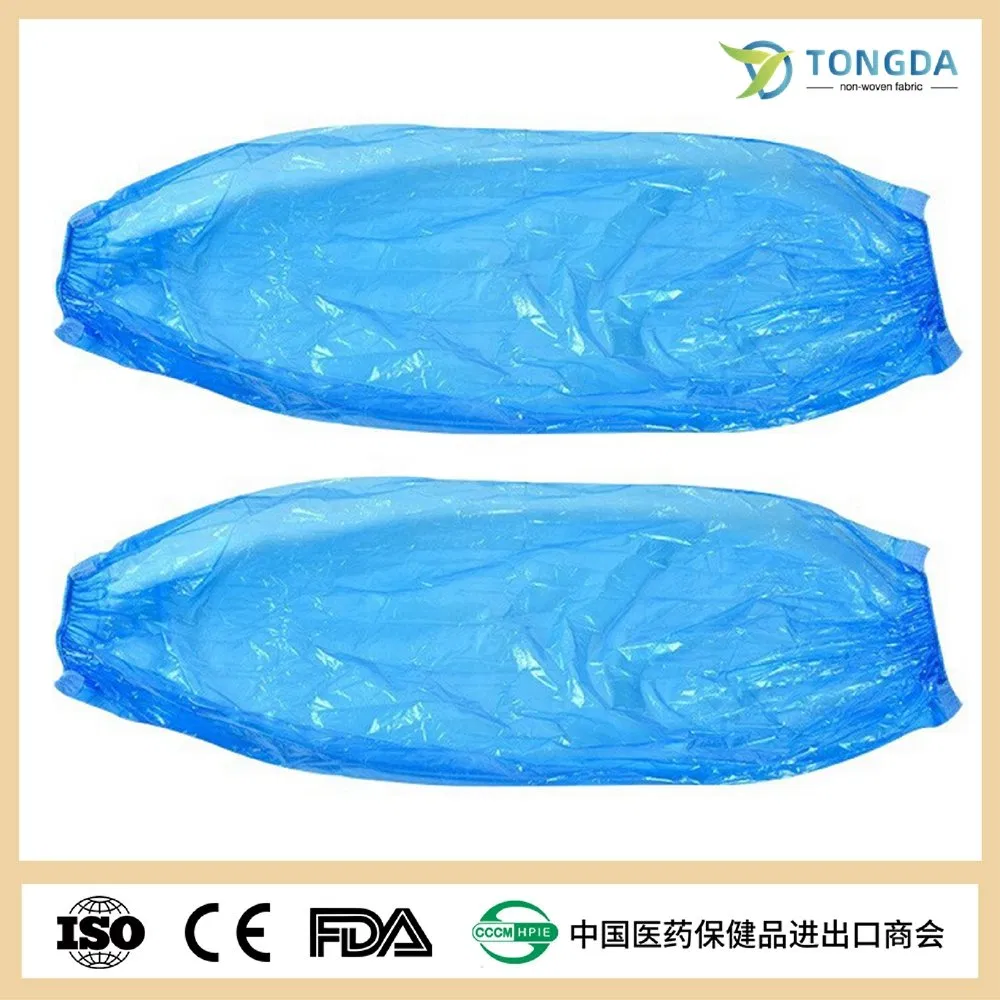 OEM Disposable PE Plastic Waterproof Sleeve Cover single use oversleeves