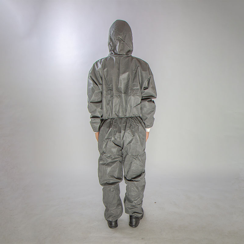Industrial Protective Clothing Disposable Microporous Coverallnon-Woven Smock Coverall