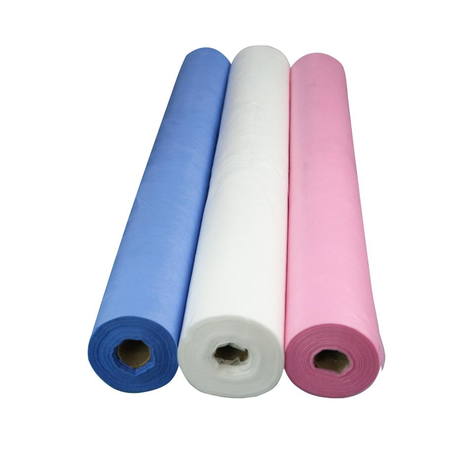 Medical Non-Woven Bed Sheet Disposable Examination Paper Bed Sheet Set Roll for SPA Hospital