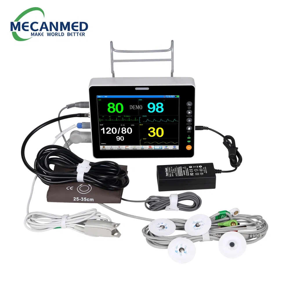 One Stop Supplier Medical Equipments Emergency Hospital Apparatus Telemedicine 8inch Patient Monitor