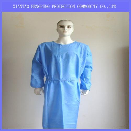 Competitive Hotsale for Disposable PE/PP+PE/CPE/SMS/PP Surgical Gown/Isolation Gown