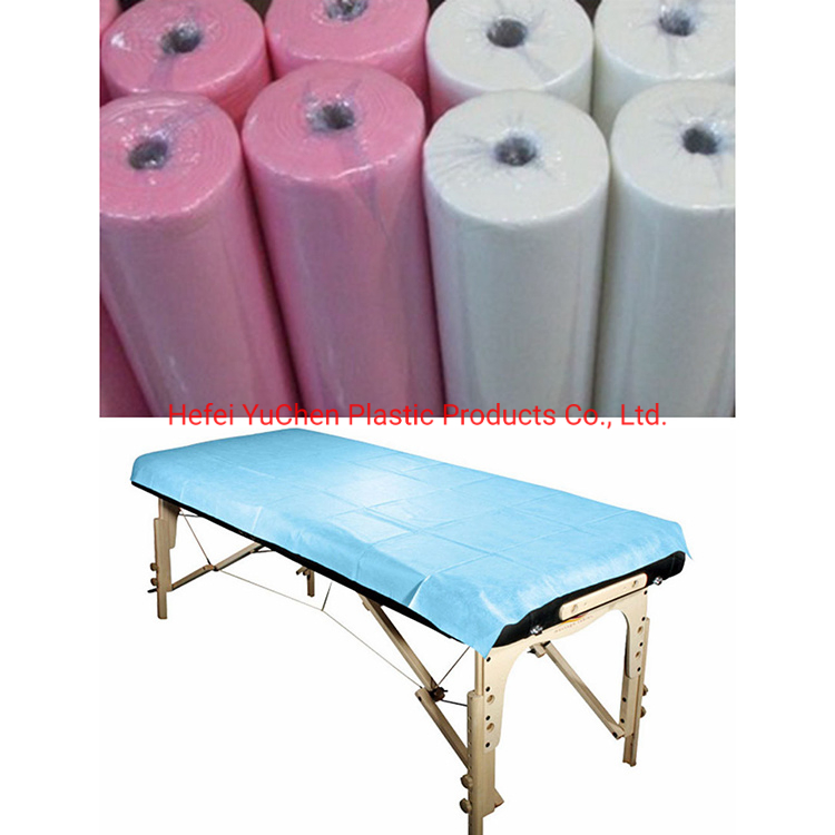 Disposable PP Non Woven Bed Sheet Roll for SPA Beauty Salon for Hospital for Hotel