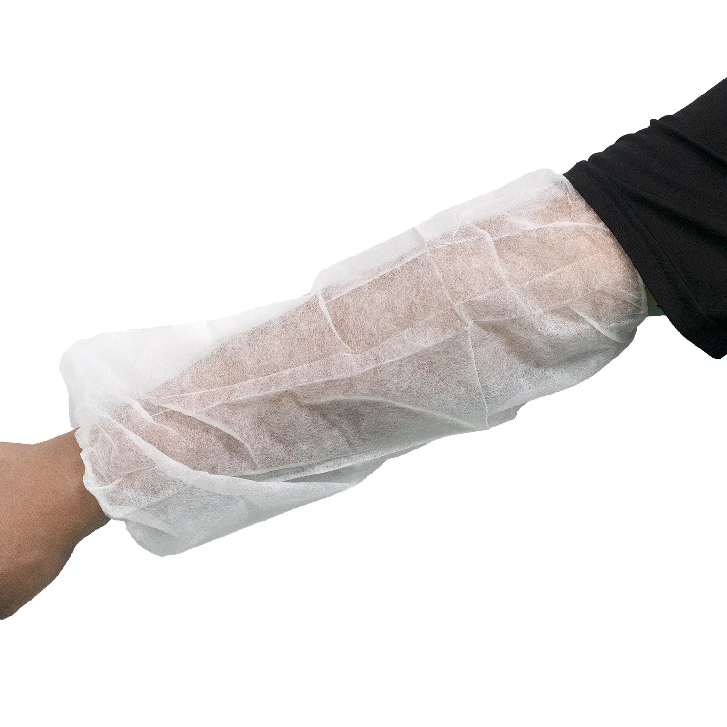 Disposable Nonwoven/ PE Coated Oversleeves Arm Protect Sleeve Cover
