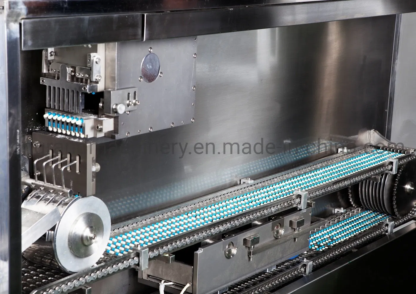 Automatic Liquid Capsule Gluing and Sealing Liquid Capsule Locking Device