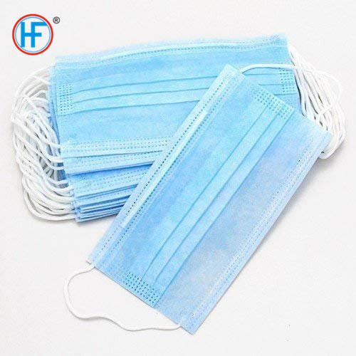 Mdr CE Approved 3 Ply Sterilization Hengfeng Nonwoven Fabir Surgical Disposable Medical Face Mask