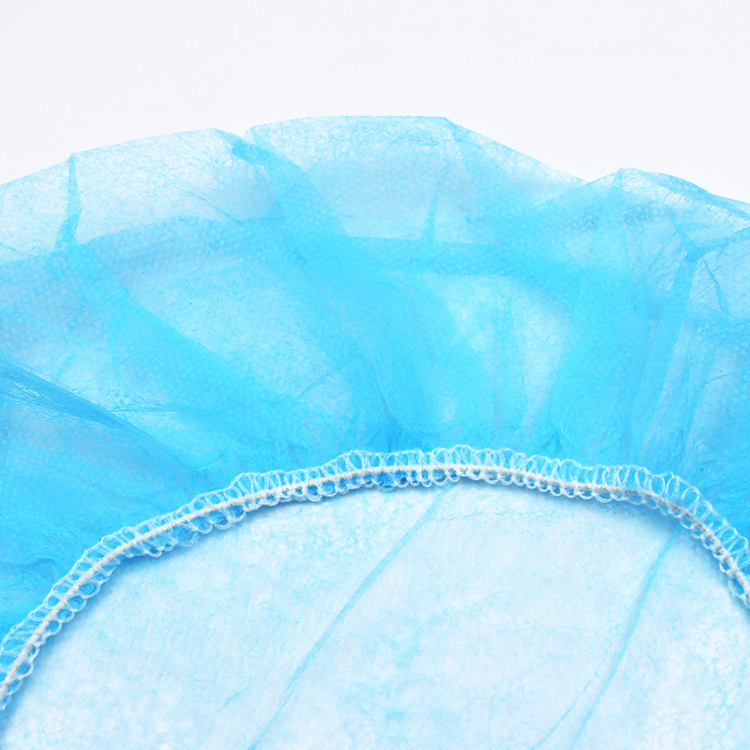 Disposable Non-Woven Bouffant Round Nurse Cap for Surgical and Medical