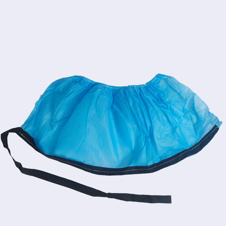 Disposable Non-Woven ESD Shoe Covers with Conductive Strip