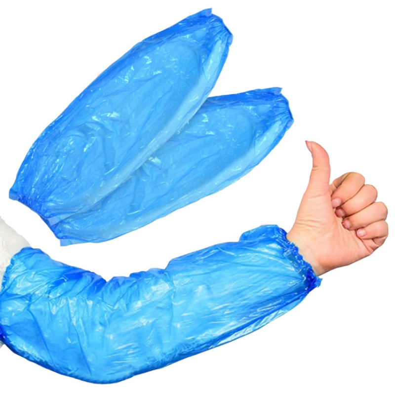 Plastic PE CPE Arm Sleeves Waterproof Disposable Plastic Oversleeves