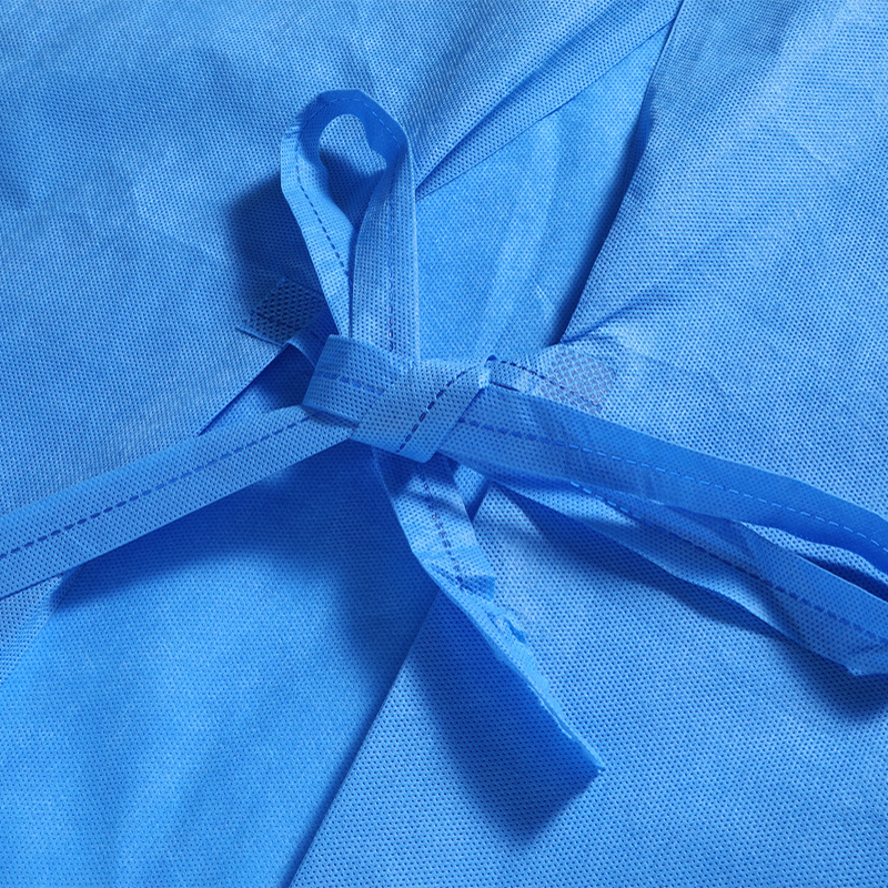 SMS Doctor's Sterile or Non-Steriel Surgical Gown Isolement Blouse Chirurgicale Disposable Patient Medical Isolation CPE Gown