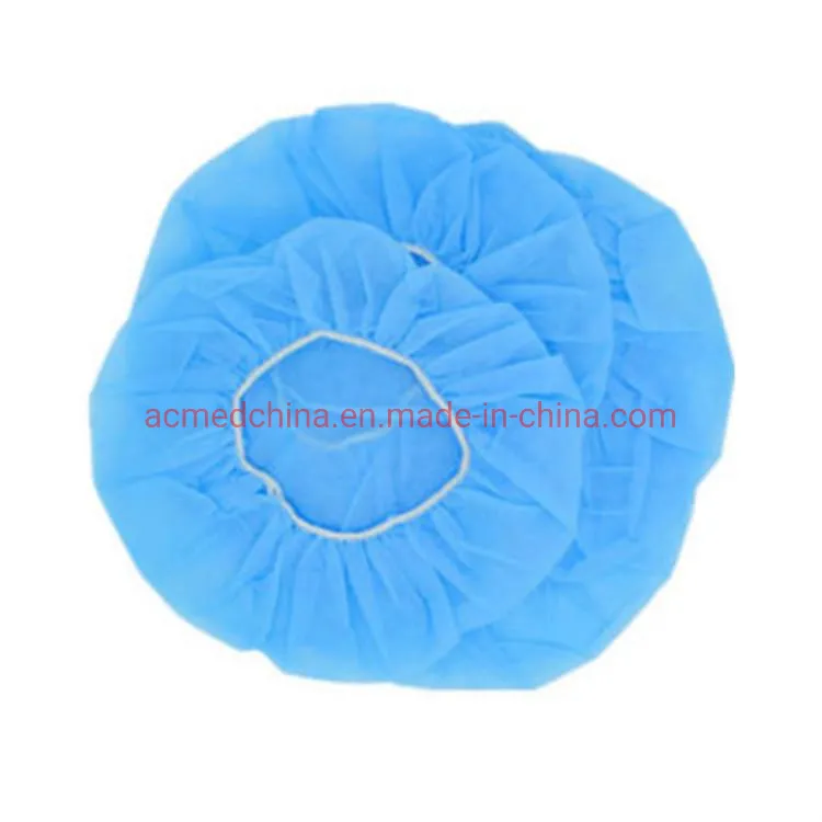 Disposable Round Cap Non Woven Bouffant Cap