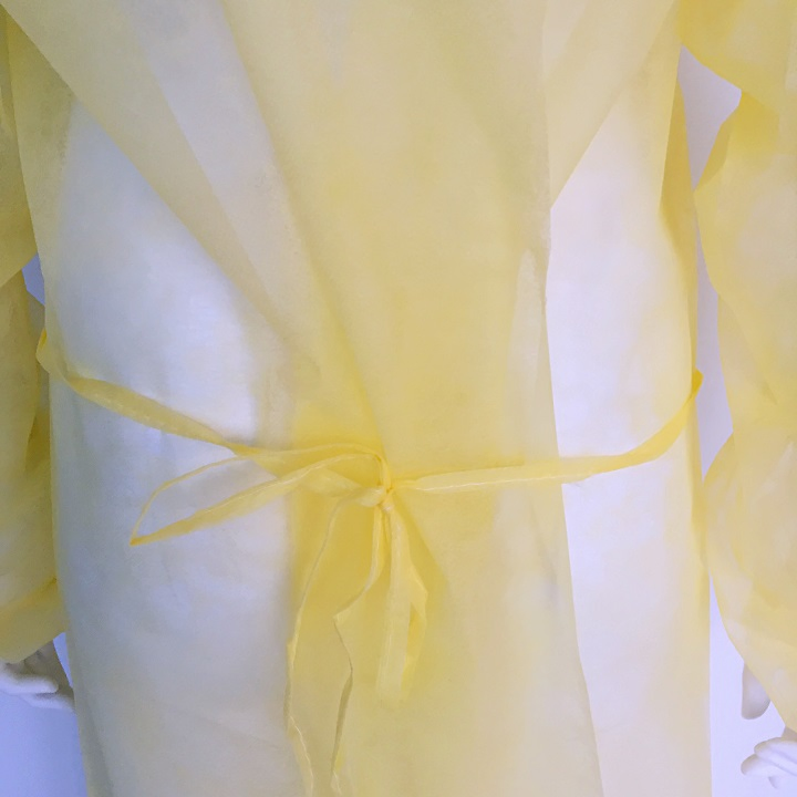 Sterile Disposable Hospital SMS Patient Surgical Gown