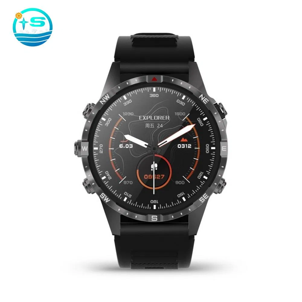 IP68 Waterproof Electronic Compass Health Monitoring Smart Watch Smartwatch