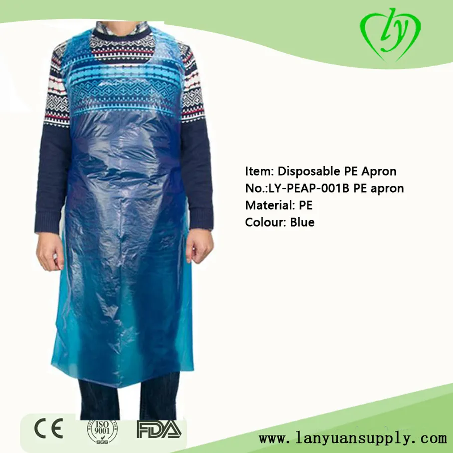 Disposable Waterproof Aprons Display 1