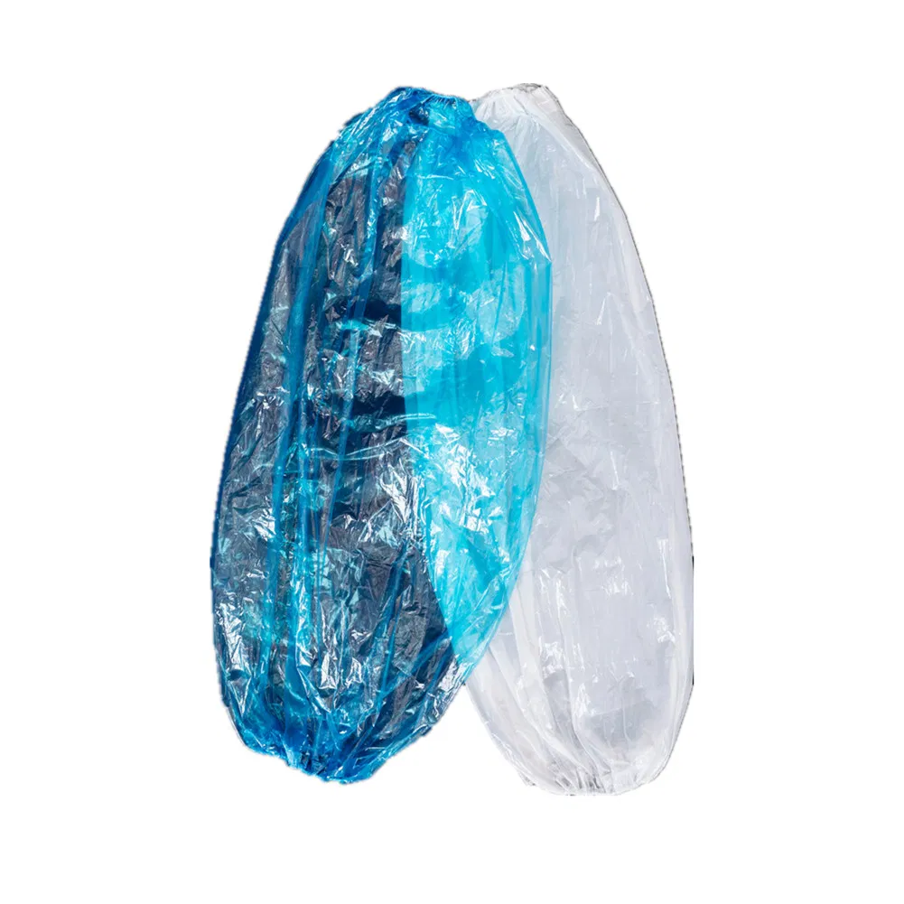 Kitchen/Food Processing Free Size Disposable Use PE Plastic Oversleeves Oil-Proof Light-Weight Handwear