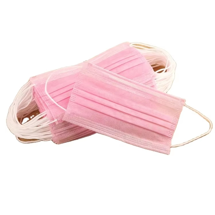 Manufacturer in PPE 3 Ply Disposable Medical Facemask Bfe 99% with Earloop Level 1/2/3 Face Mask Earloop