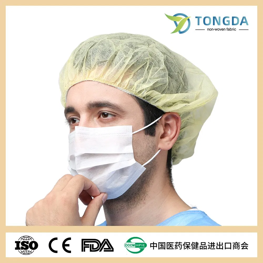 Disposable Nonwoven Medical Cap Bouffant Cap Doctor