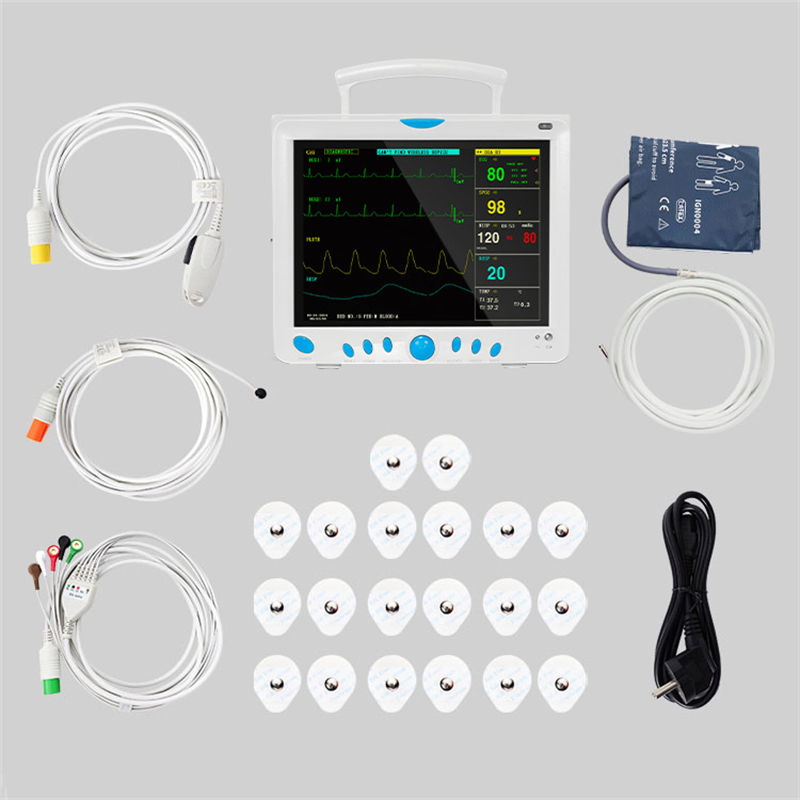 Advanced 12.1-Inch Hospital Patient Monitoring System for Professionals