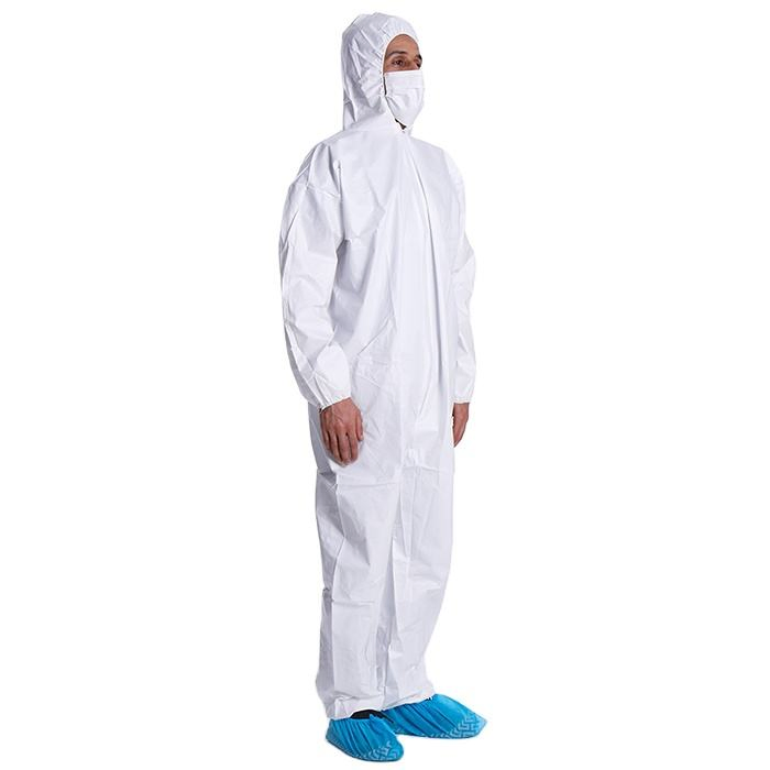 Disposable PP SMS PP+PE Sterile Reinforced Coverall Hospital Doctor Nurse Medical Clothing Isolation Surgical Gown