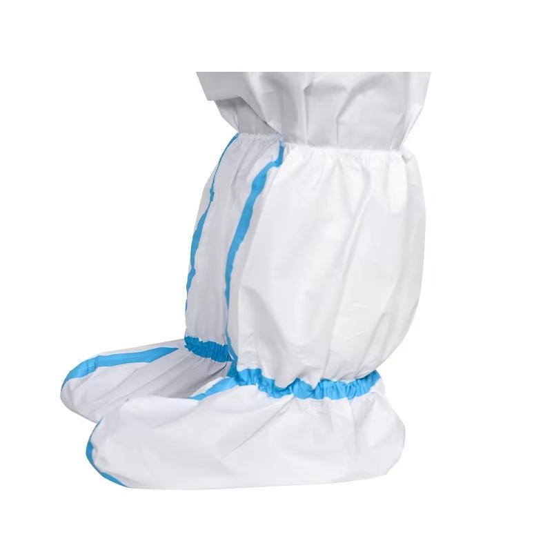 Waterproof Non Woven PE Factory Direct Wholesale Disposable Medical PP Shoe Cover / Boot Covers PPE Safety Boots