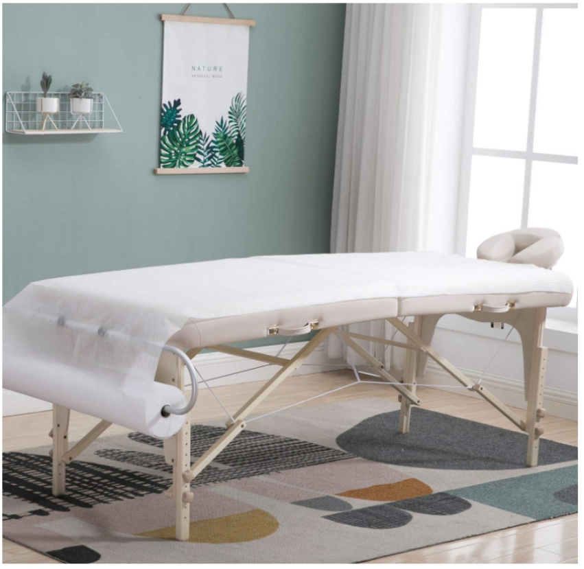 Massage Table Paper Couch Roll Disposable Hospital PP Nonwoven Bed Sheet Roll