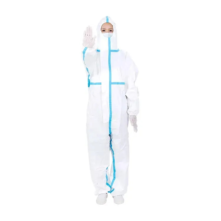Wholesale Disposable PP PPE Isolation Gown Hospital Doctor Nurse Protecting Clothing Gown