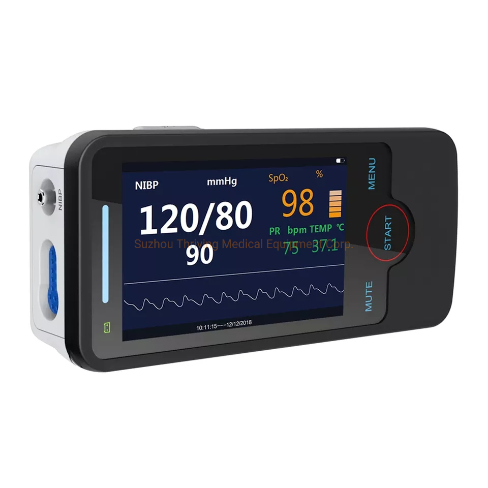Portable Multi-Parameter Monitor 4 Inch Color Display Vital Signs Patient Monitor