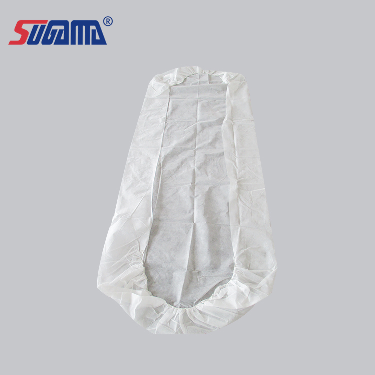 Disposable 100 Polyester Bed Cover Sheet Fabric for Hospital