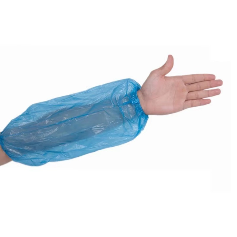 Promotional Multiple Repurchase Cheap Blue Plastic PE Disposable Arm Sleeve Cover Oversleeve